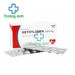 Methyldopa 250mg Bidiphar - Thuốc điều trị cao huyết áp